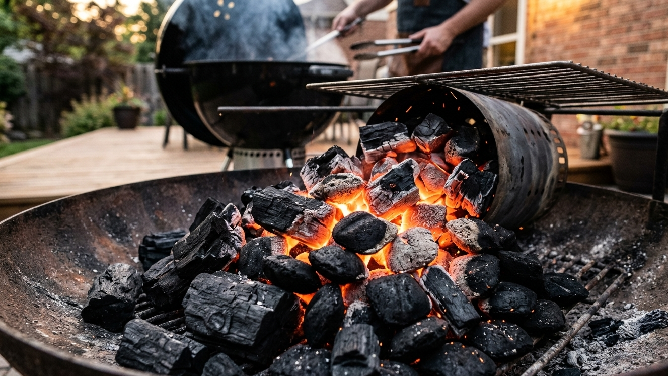 BBQ Charcoal Fuel Delivery